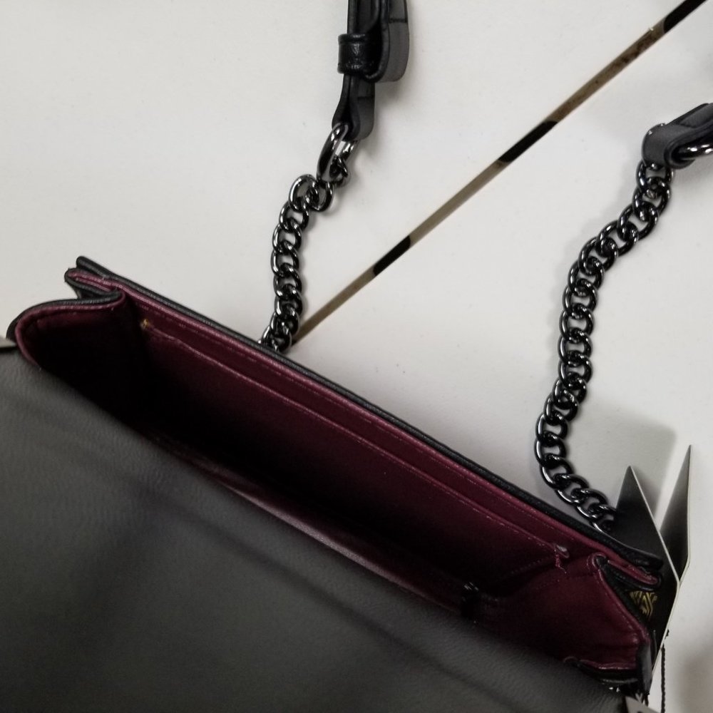 NWT Boy Flap Handbag w/ Rhinestones & Chain Strap - Picture 4 of 5